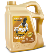 EAGLE PREMIUM Gasoline 100% Synthetic 0W-20 API SQ